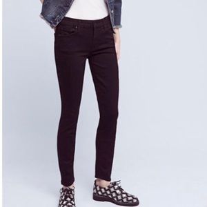 Mother brand The Looker black ankle jeans